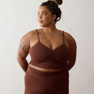Free Label Carrie Bra in Umber